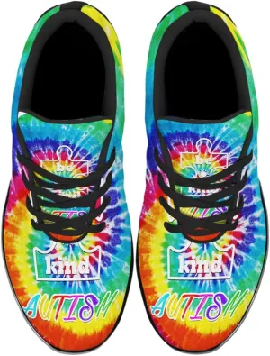 Autism Awarenes Shoes Womens Mens Lightweight Breathable Running Sneaker Tennis Walking Jogging Gym Shoes