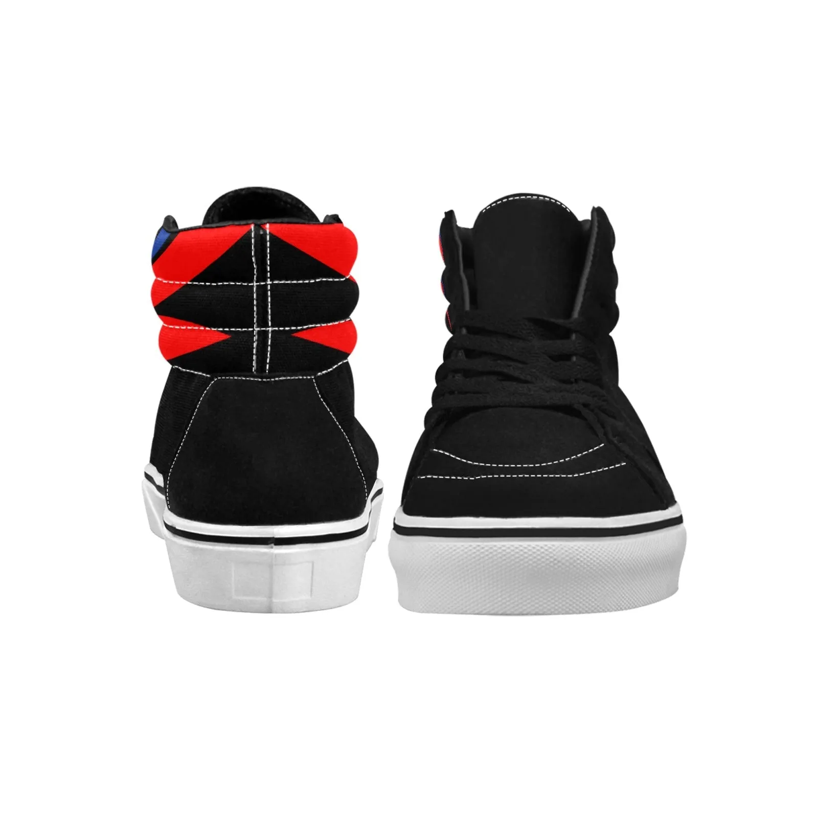 Bowie Thunderbolt Retro High Top Sk8 Sneakers