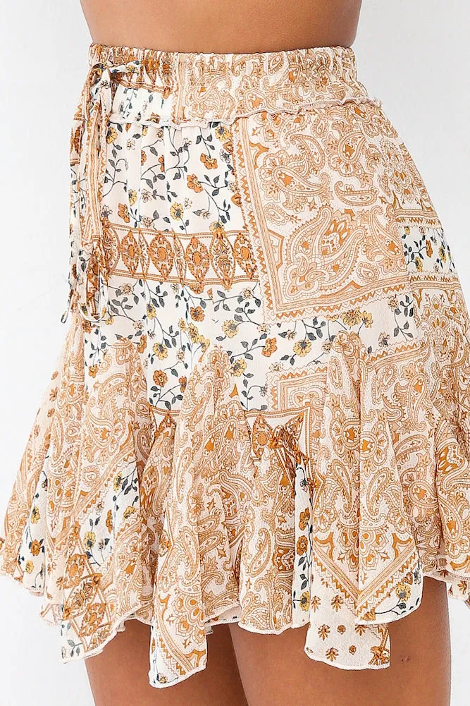 Carea Skirt Brown