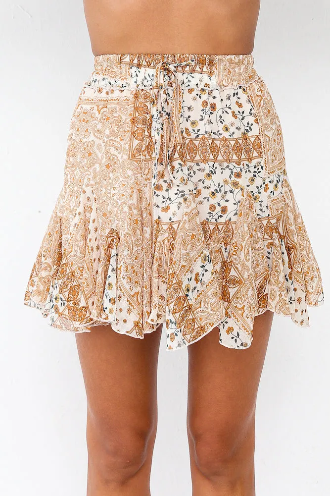 Carea Skirt Brown
