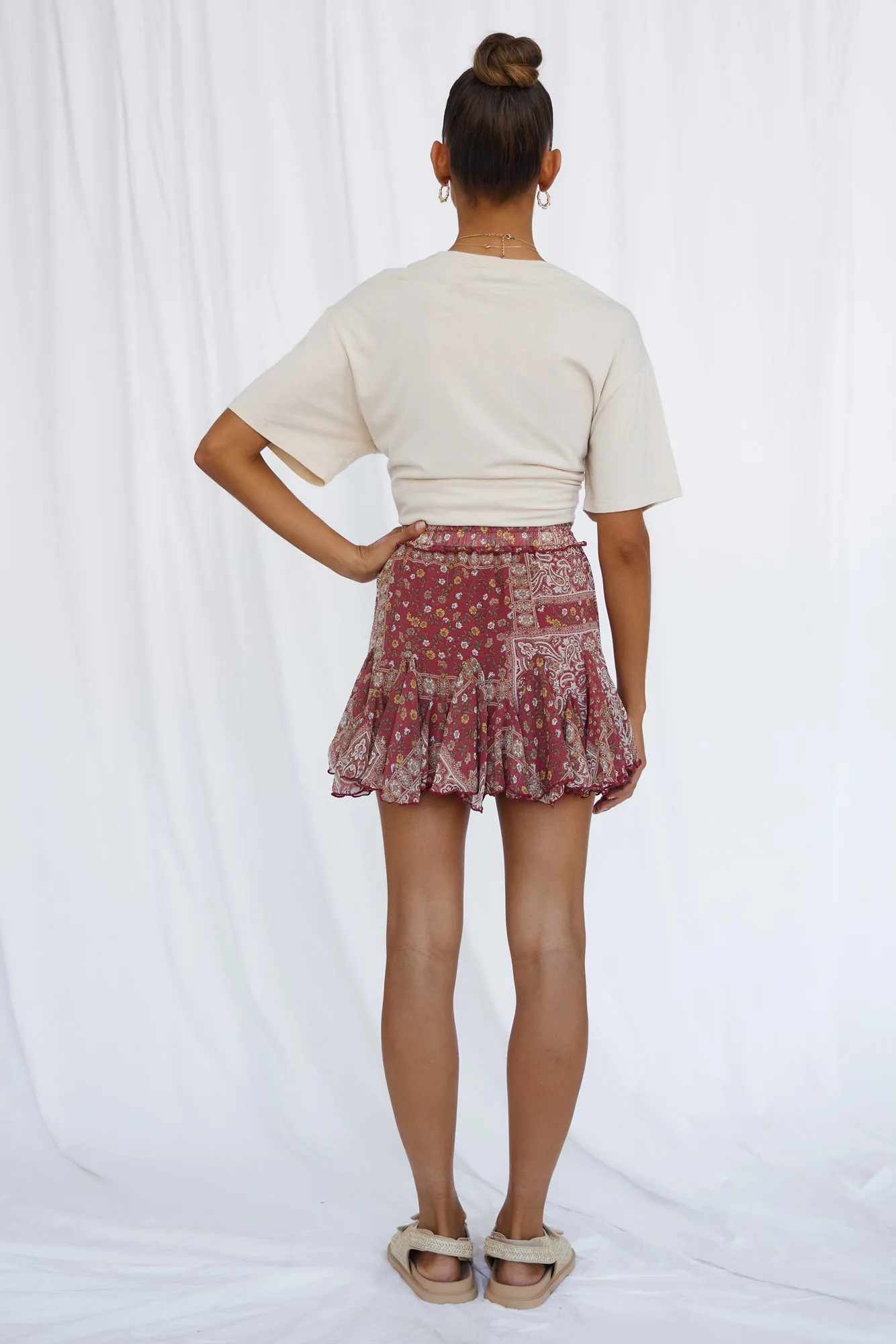 Carea Skirt Wine