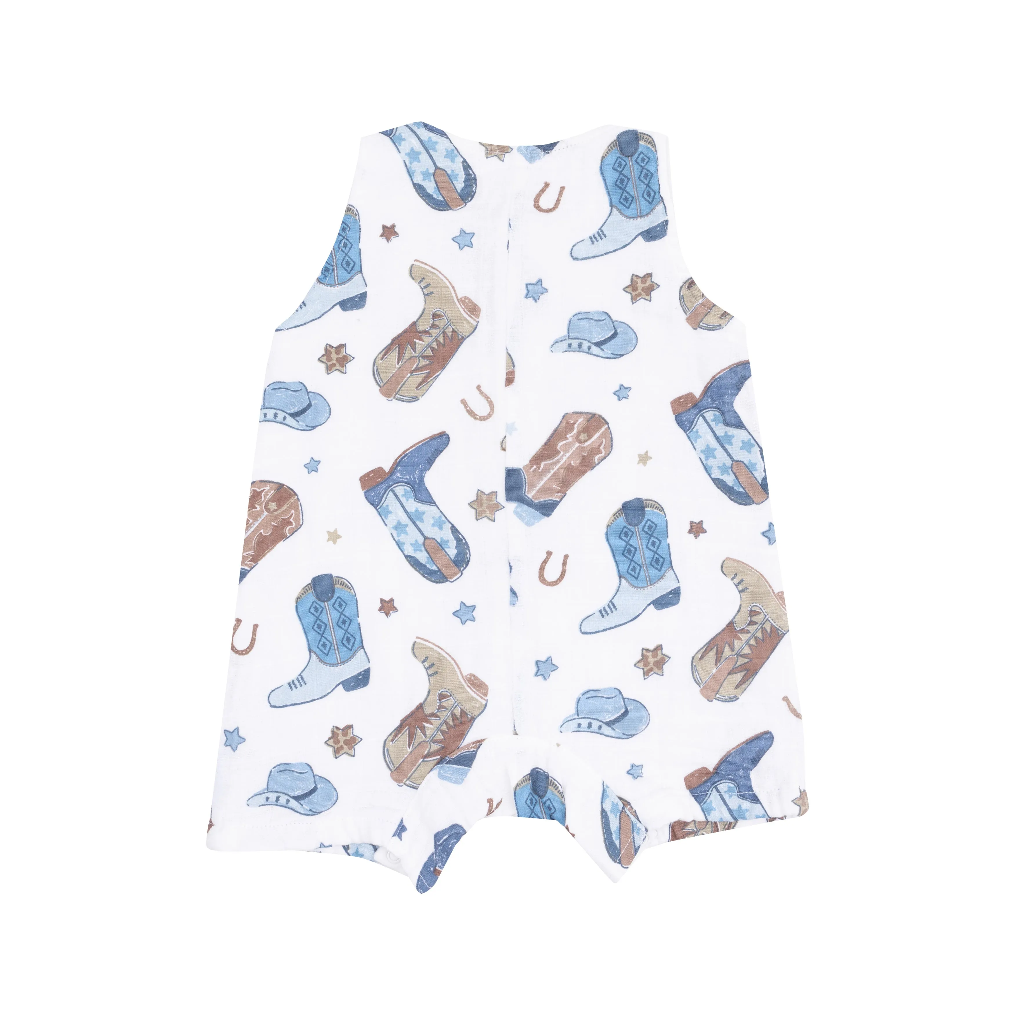 Cowboy Boots Shortie Romper