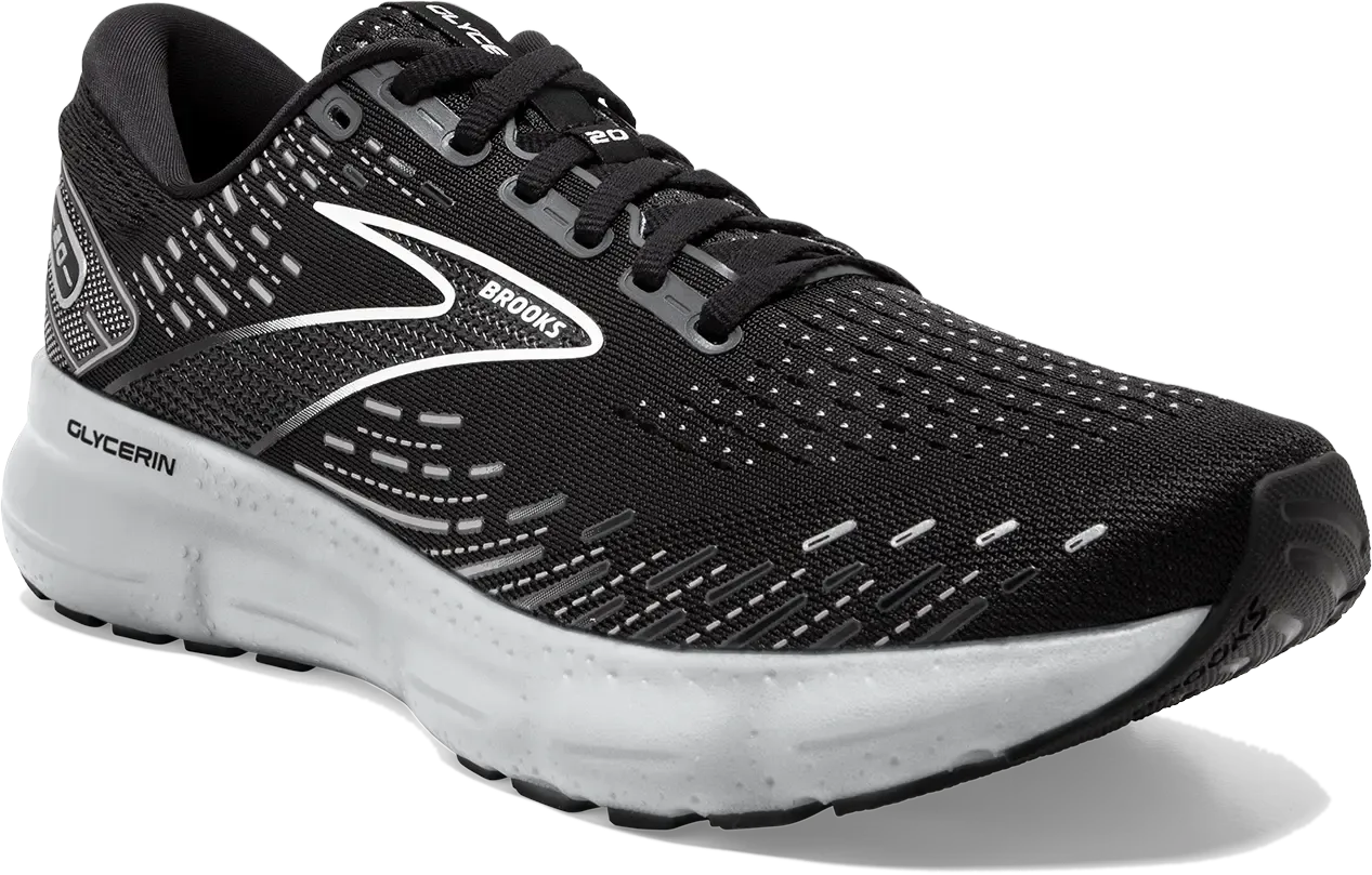 Mens Brooks Glycerin 20  Supreme Cushioning for an Effortless Run
