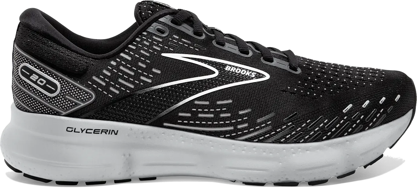 Mens Brooks Glycerin 20  Supreme Cushioning for an Effortless Run