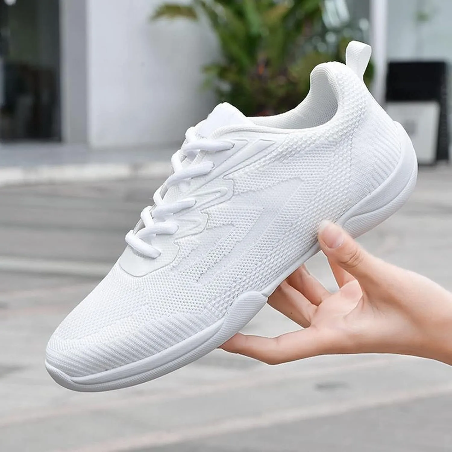 Women's Minimalist Walking Shoes Wide Toe Lace Up Mens Dress Shoes Workout Casual Work Shoes Platform Sneakers Brown Tennis Shoe Cross Trainer Shoe