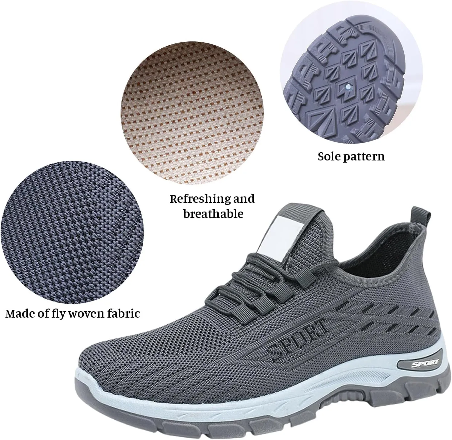ZWRXW Orthopedic Sneakers for Women Comfortwear Shoes Arch Support Orthopedic Walking Shoes Breathable Non Slip Casual Athletic Sneakers Mesh Up Running Sneaker
