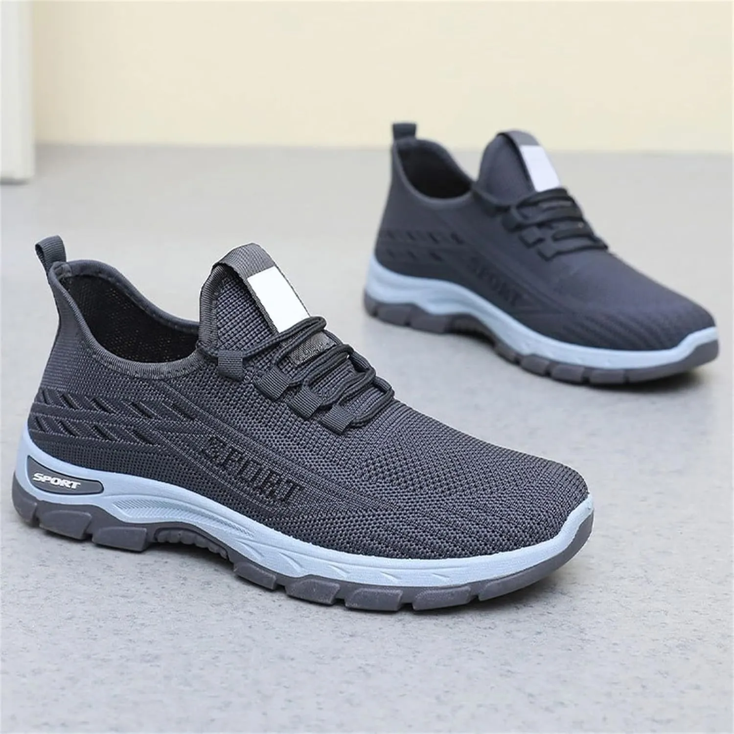 ZWRXW Orthopedic Sneakers for Women Comfortwear Shoes Arch Support Orthopedic Walking Shoes Breathable Non Slip Casual Athletic Sneakers Mesh Up Running Sneaker